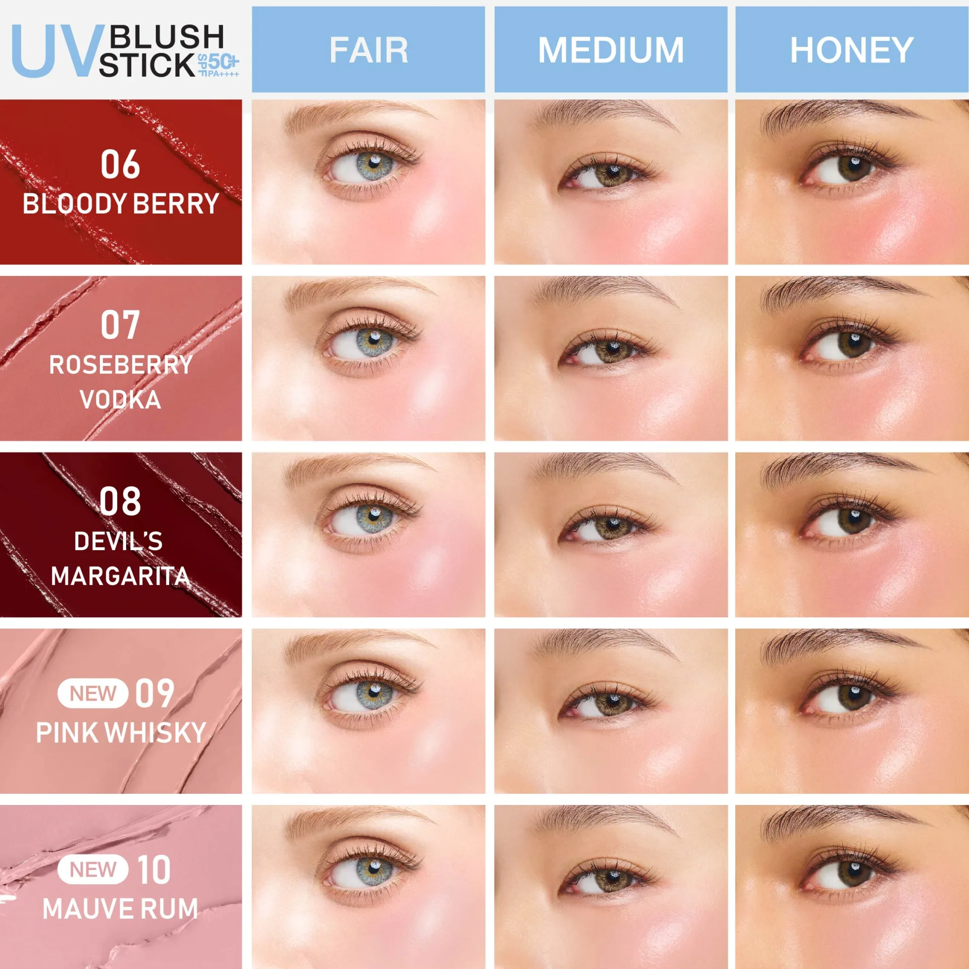 UV Blush Stick SPF50+ PA++++