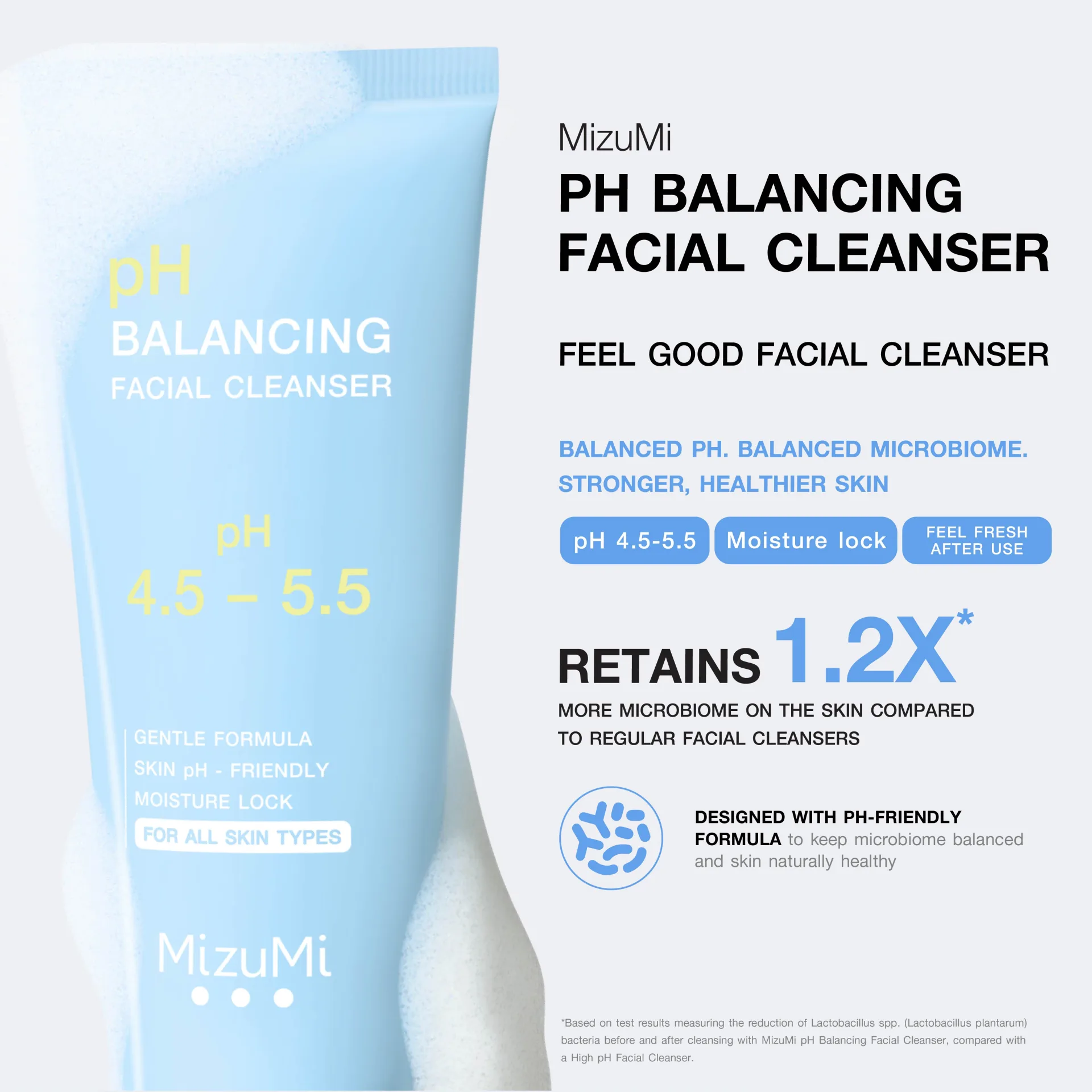 MizuMi pH Balancing Facial Cleanser