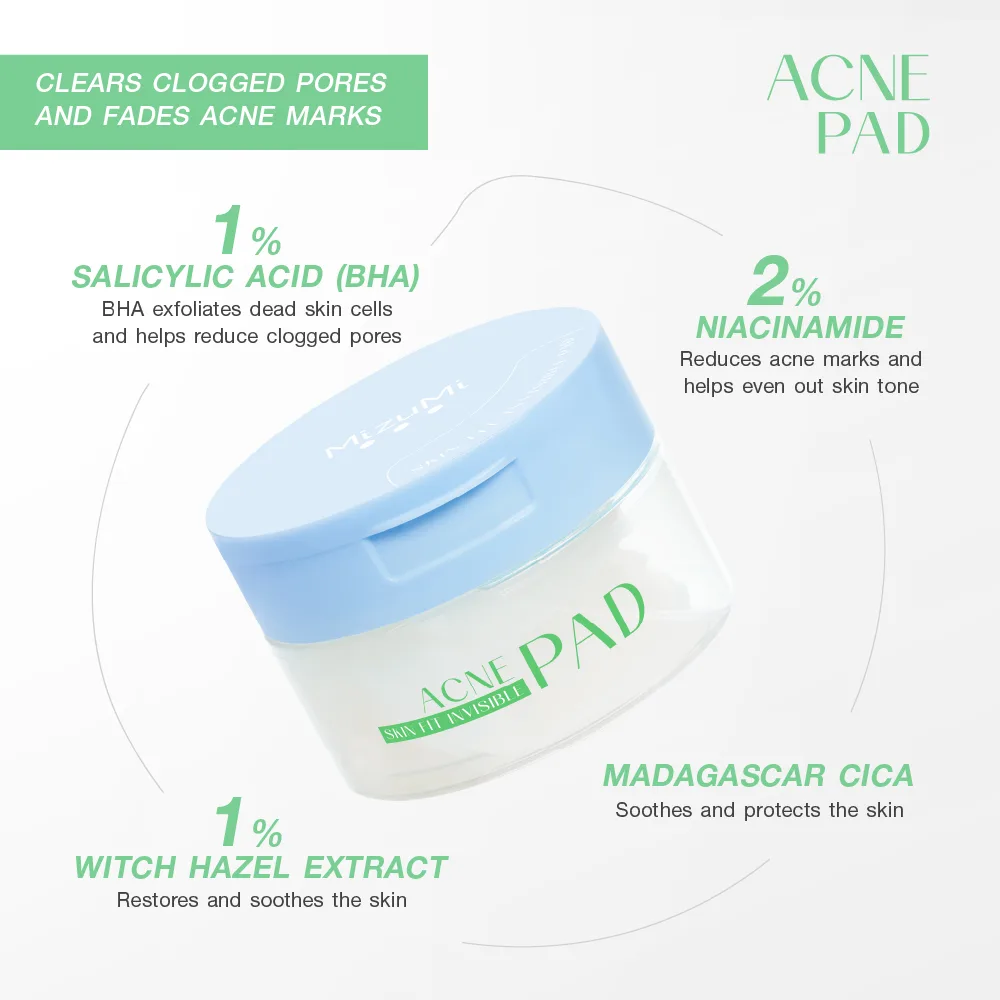MizuMi Skin Fit Invisible Pad Soothing