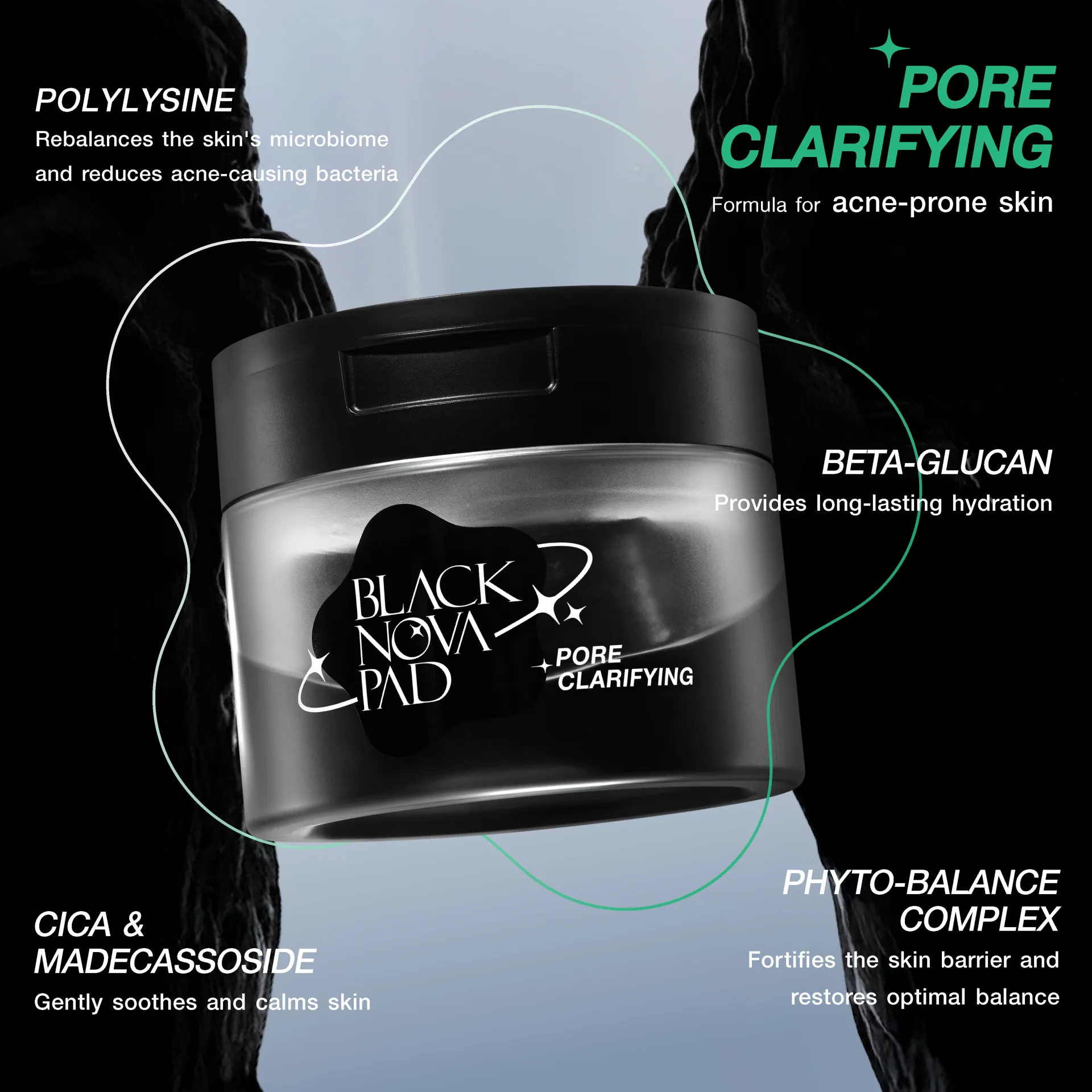 MizuMi Black Nova Pad Pore Tightening