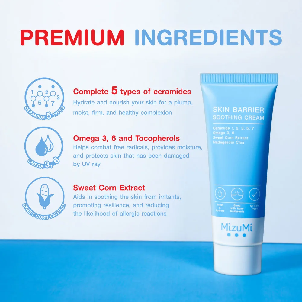 MizuMi Skin Barrier Soothing Cream