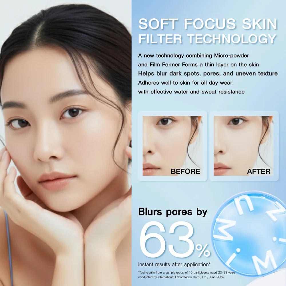 MizuMi Filter Effect Airy Skincare Cushion SPF50+ PA++++