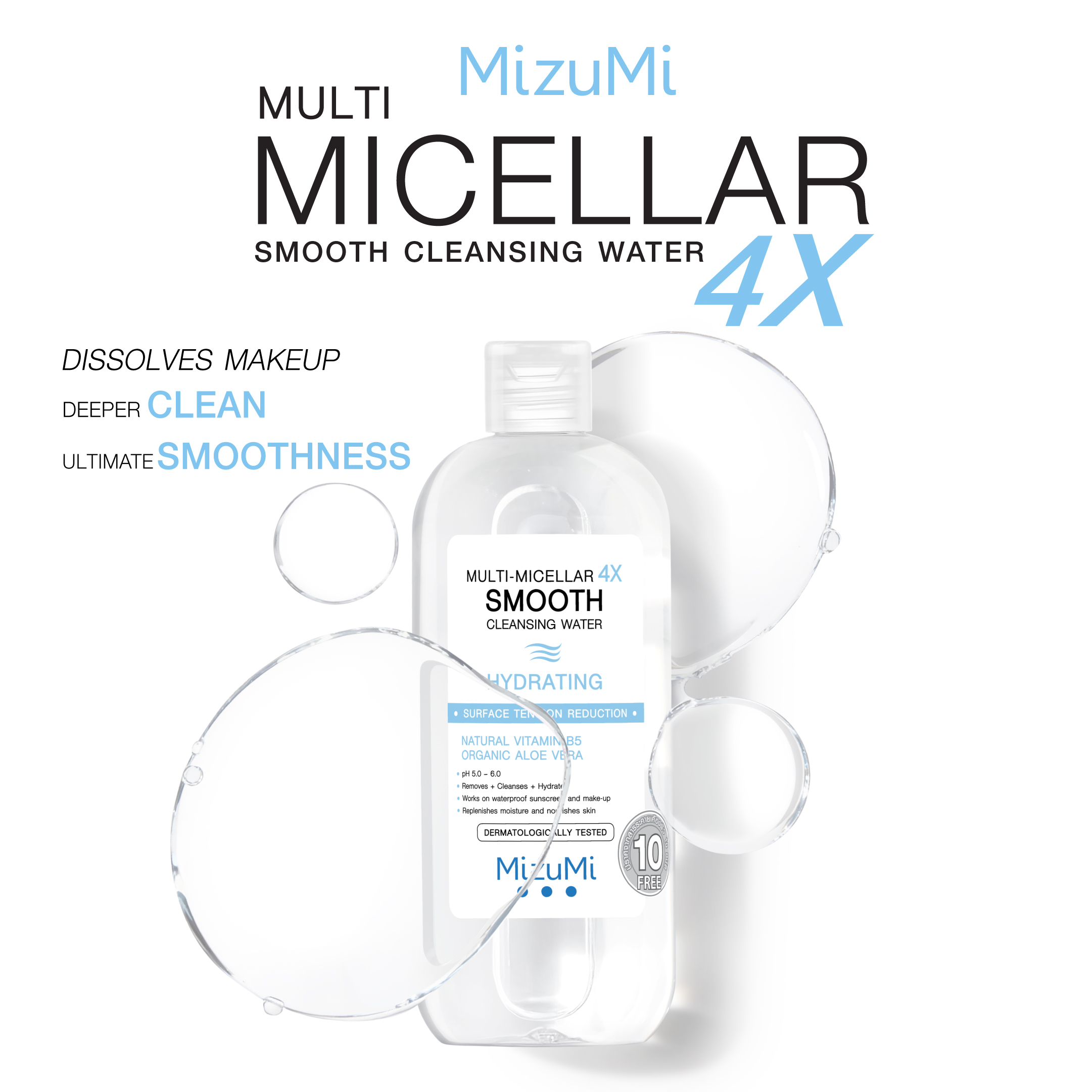 Multi-Micellar 4X Smooth Cleansing Water Hydrating