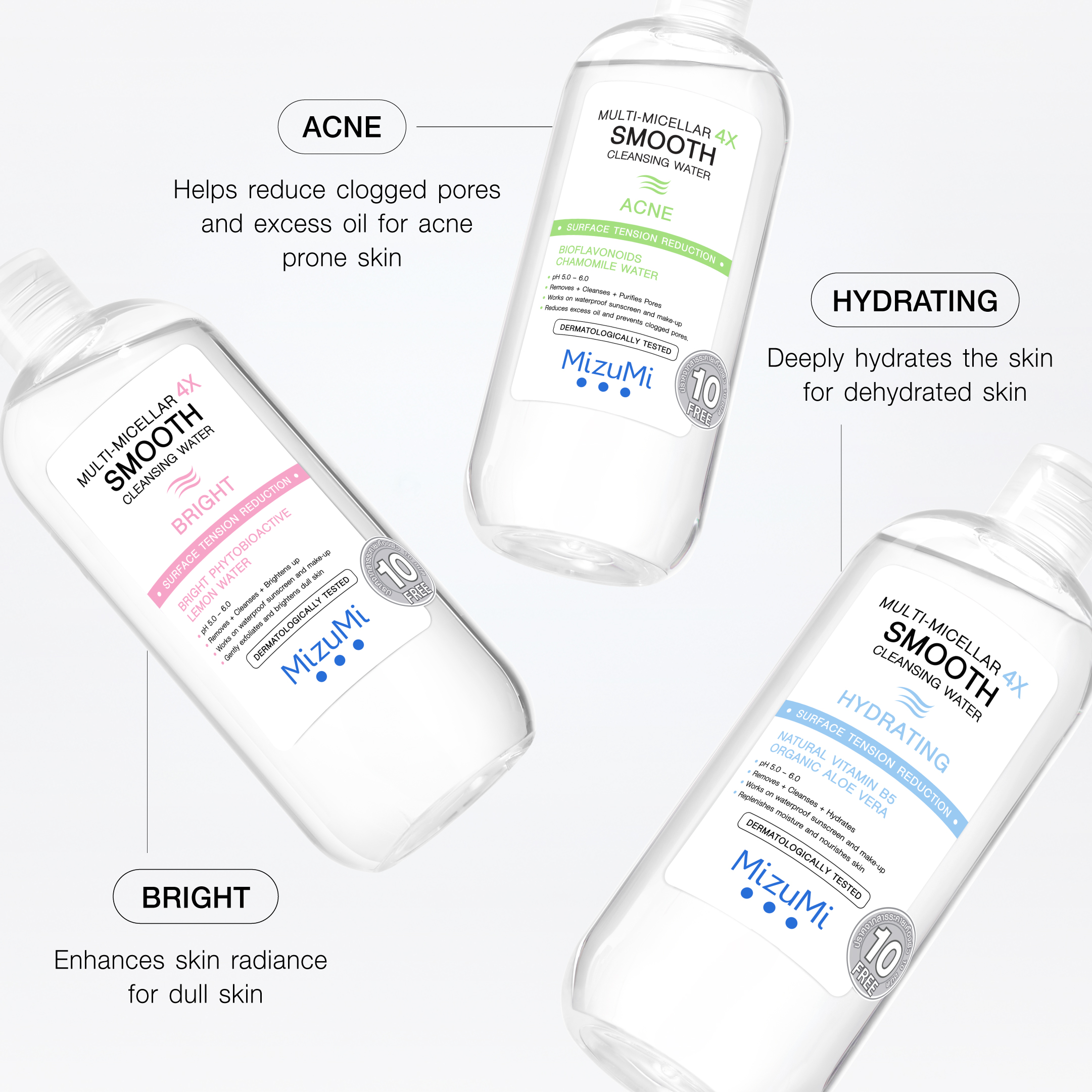 Multi-Micellar 4X Smooth Cleansing Water Hydrating