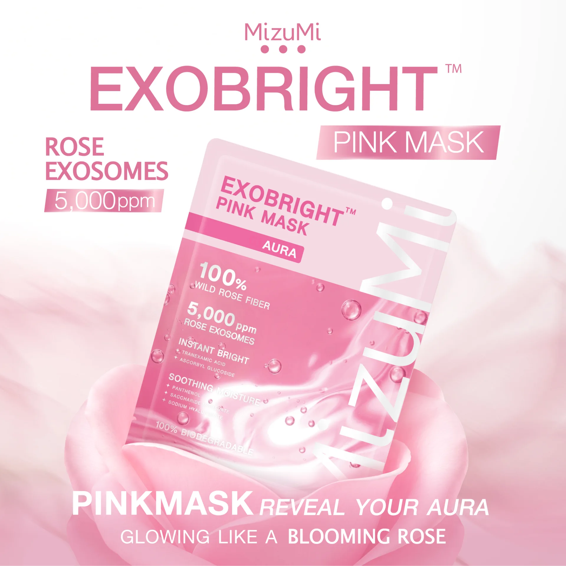 EXOBright Pink Mask Glassy