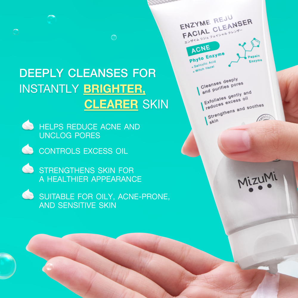 MizuMi Enzyme Reju Facial Cleanser Acne