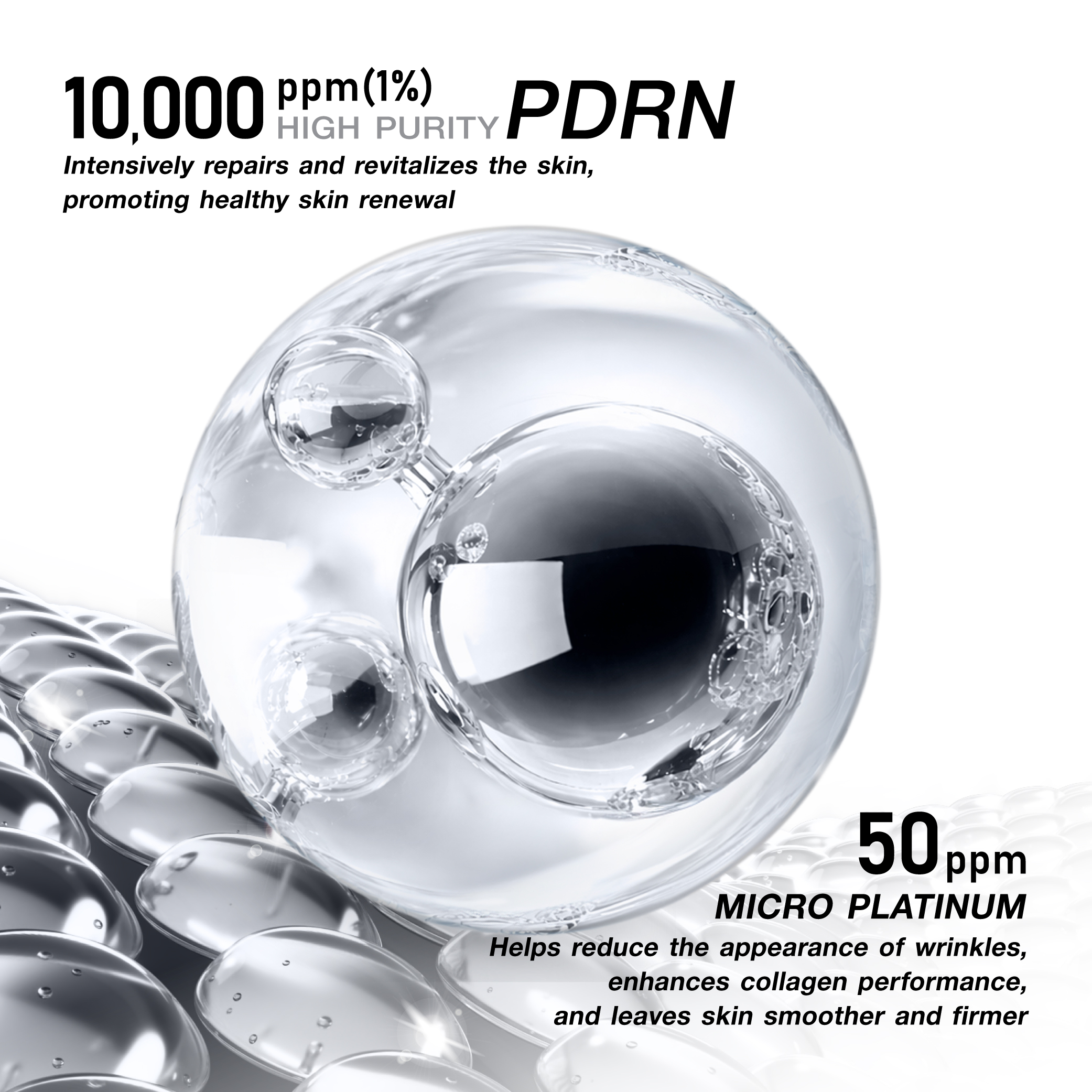 MizuMi PDRN Platinum Black Mask Instant Moist