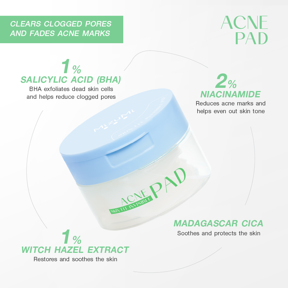 MizuMi Skin Fit Invisible Pad Soothing