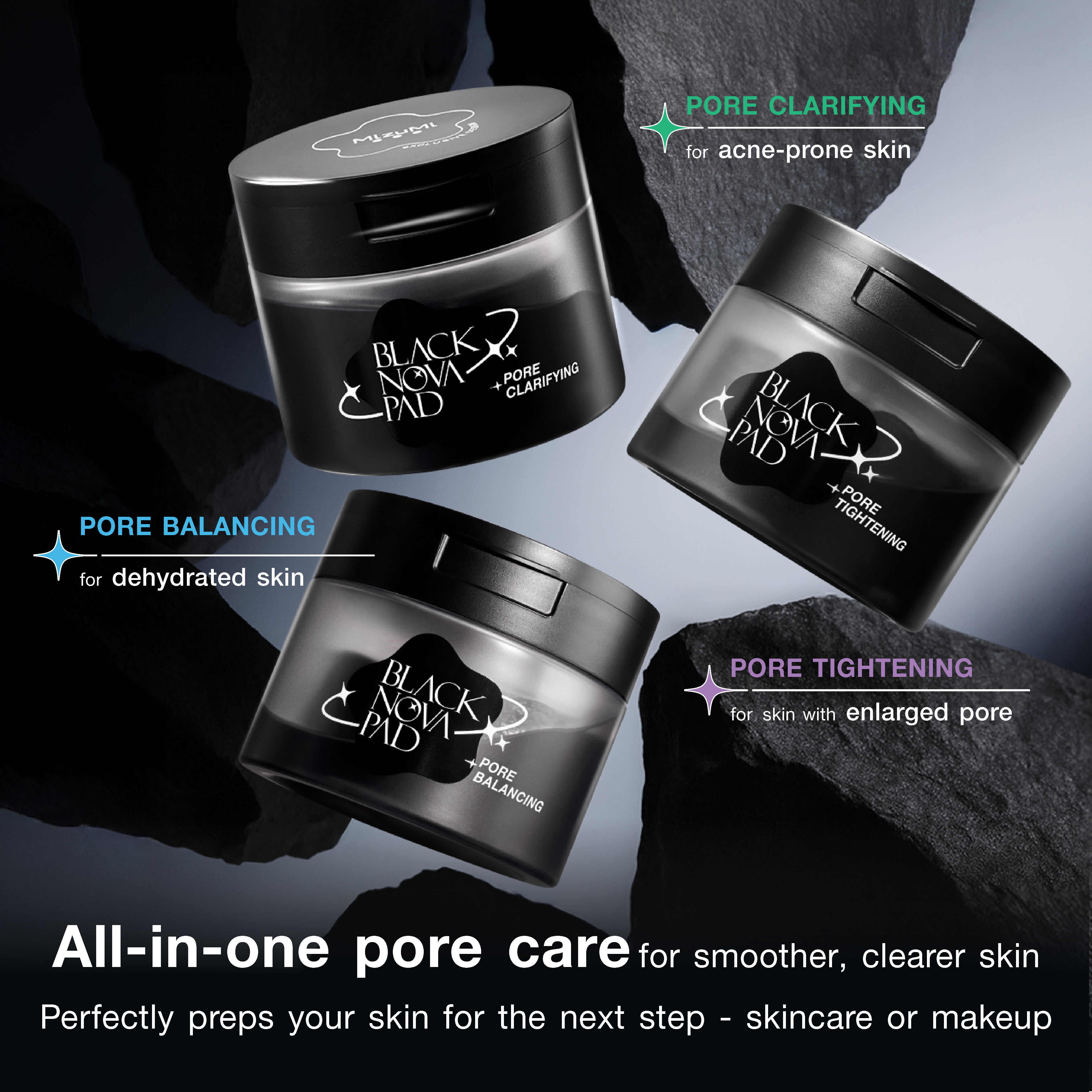 MizuMi Black Nova Pad Pore Balancing