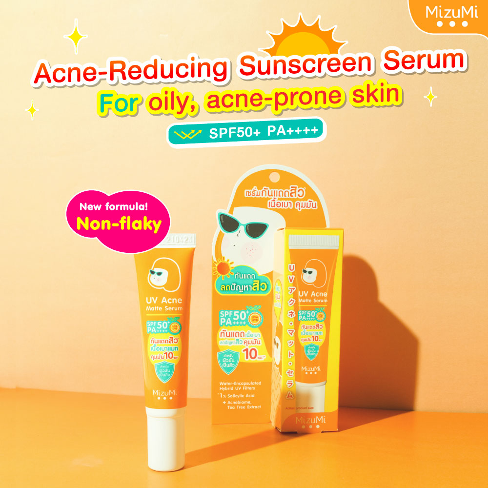MizuMi UV Acne Matte Serum SPF50+ PA++++